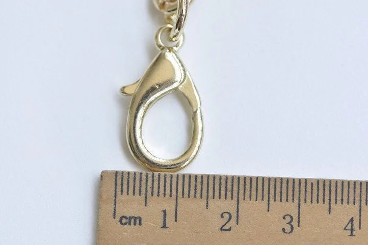 8mm Purse Frame Chain Antique Gold Chain With Lobsters 60/70/80/90/100/110/120/130cm