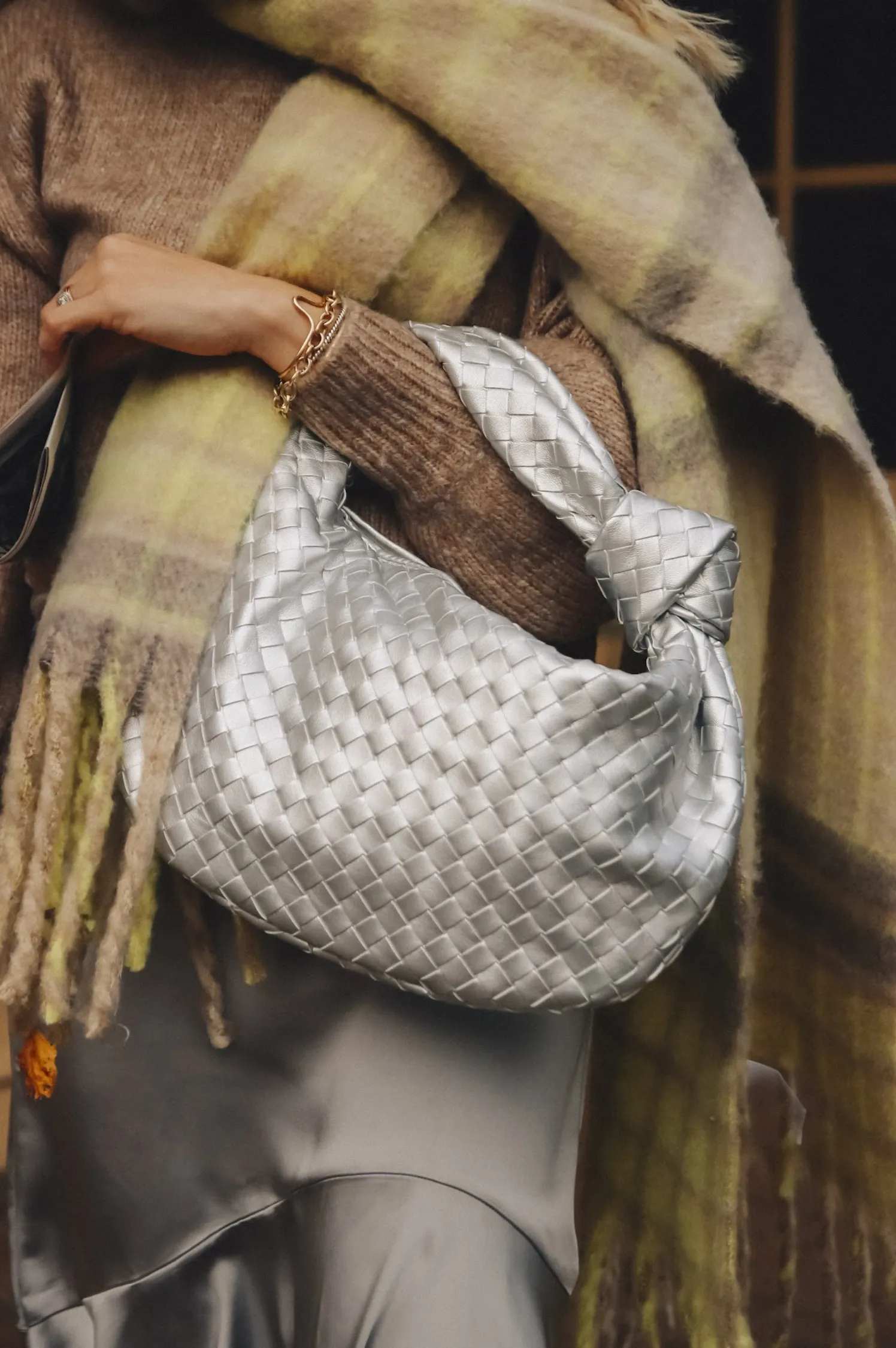 Blossom Woven Hobo