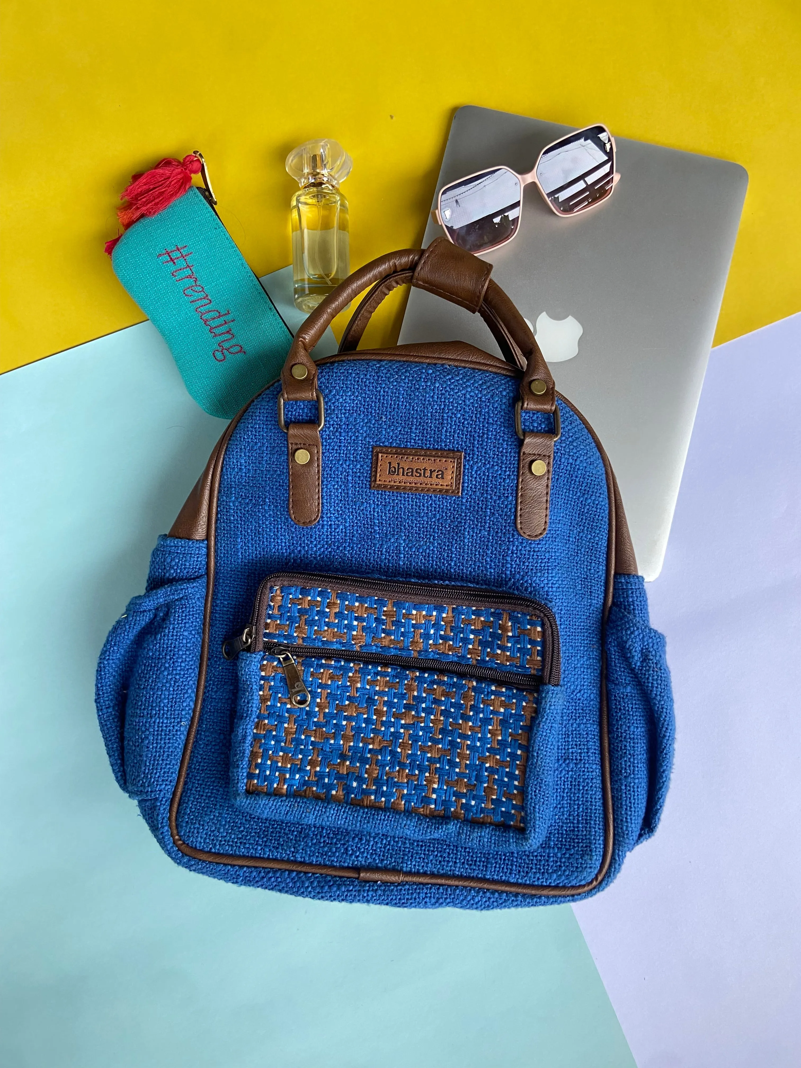 Blue Mini Backpack