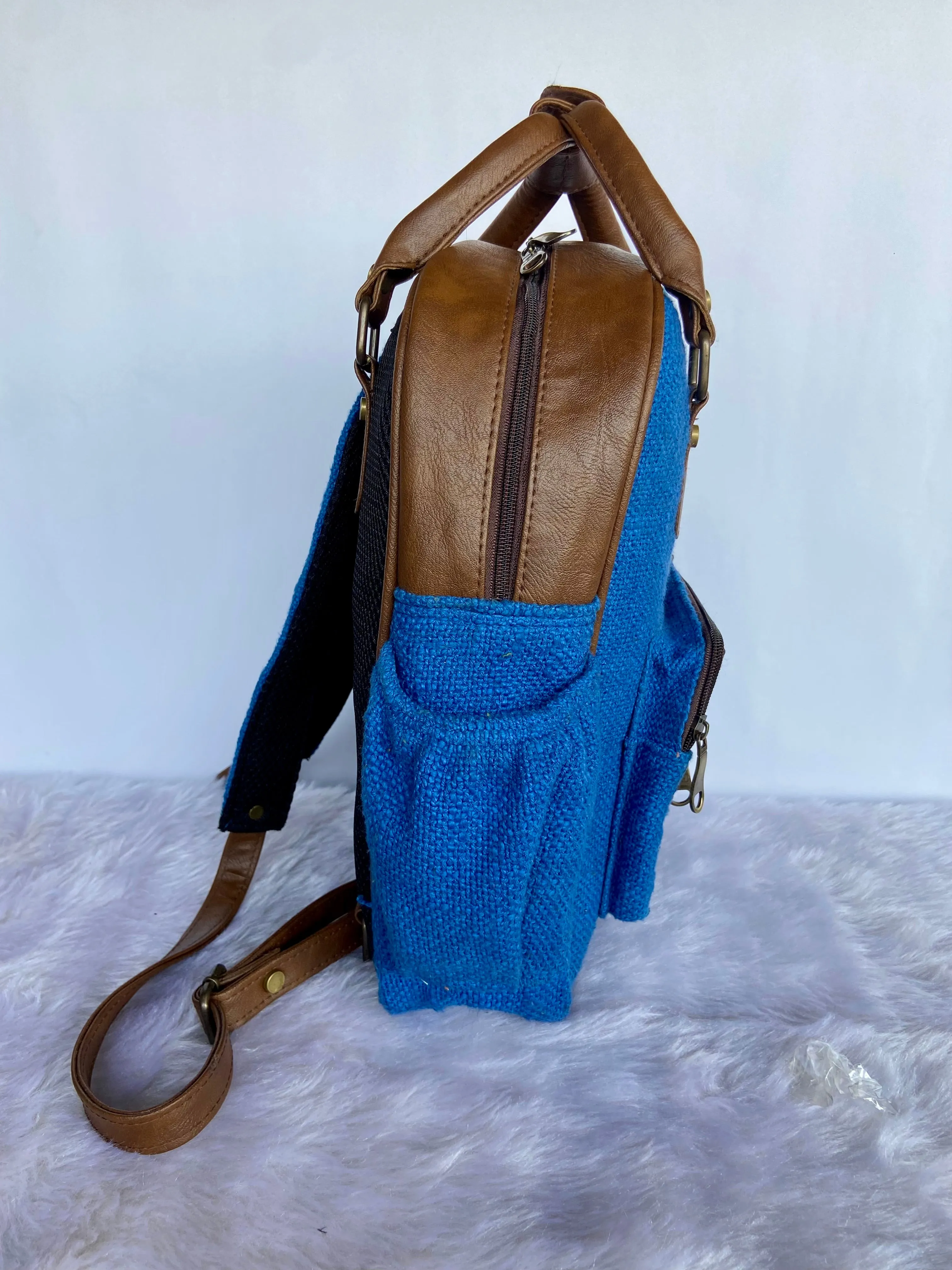 Blue Mini Backpack