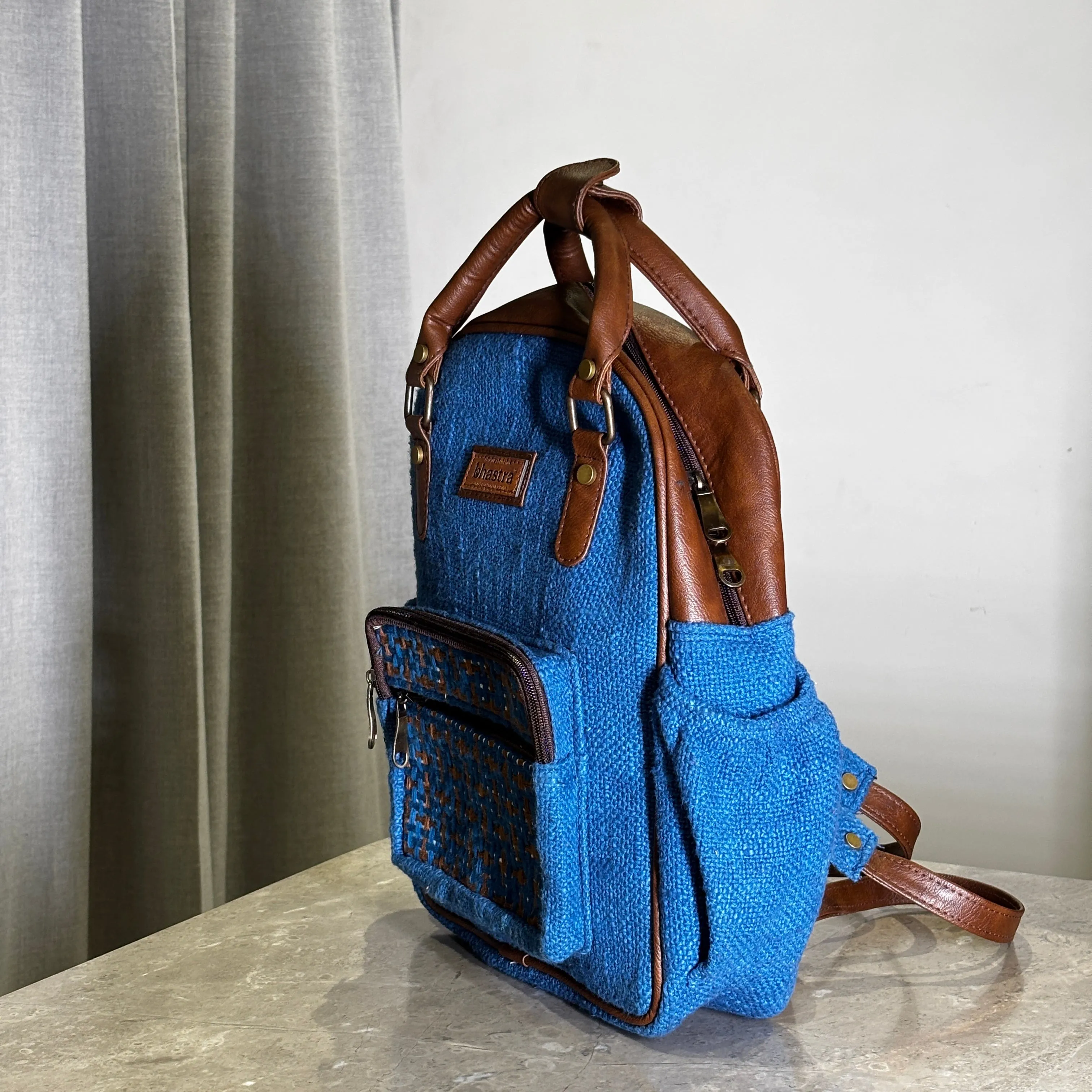 Blue Mini Backpack