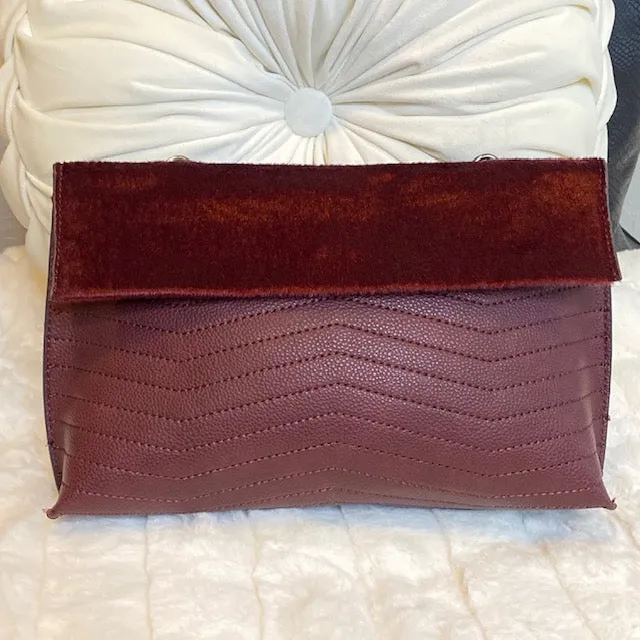 Chevron Crossbody Handbag
