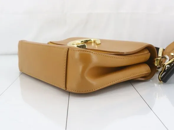 Chloe  C two way bags Carry Bag in caramel