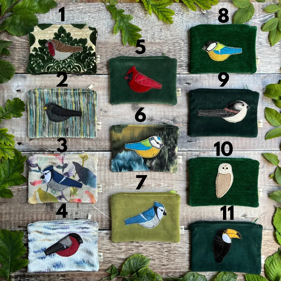 Coin purse - birds