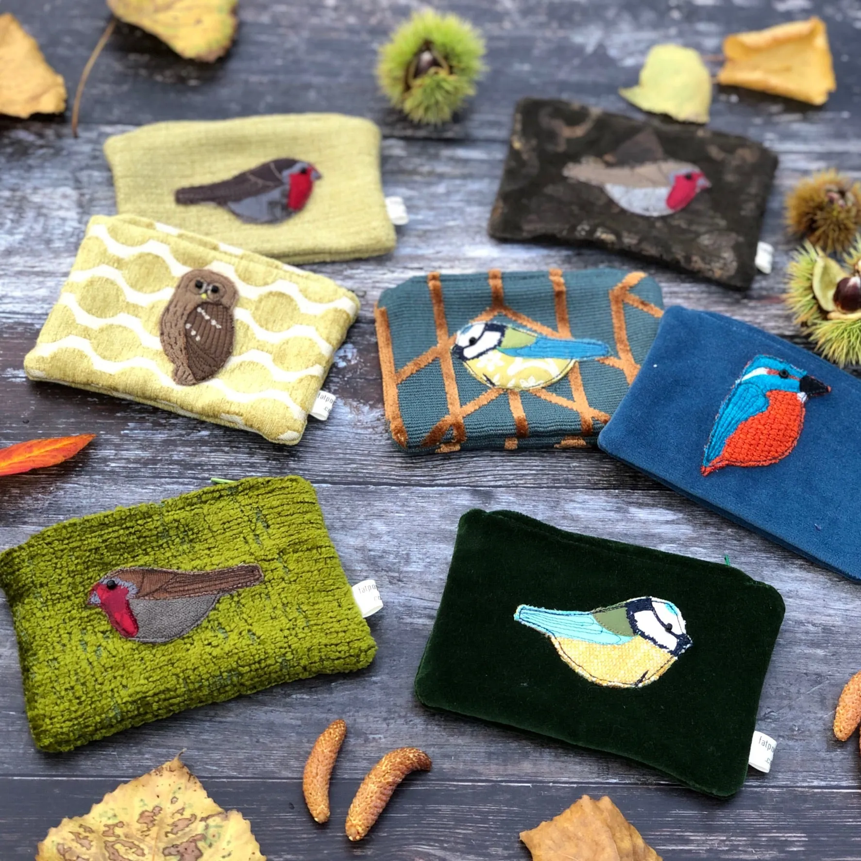 Coin purse - birds