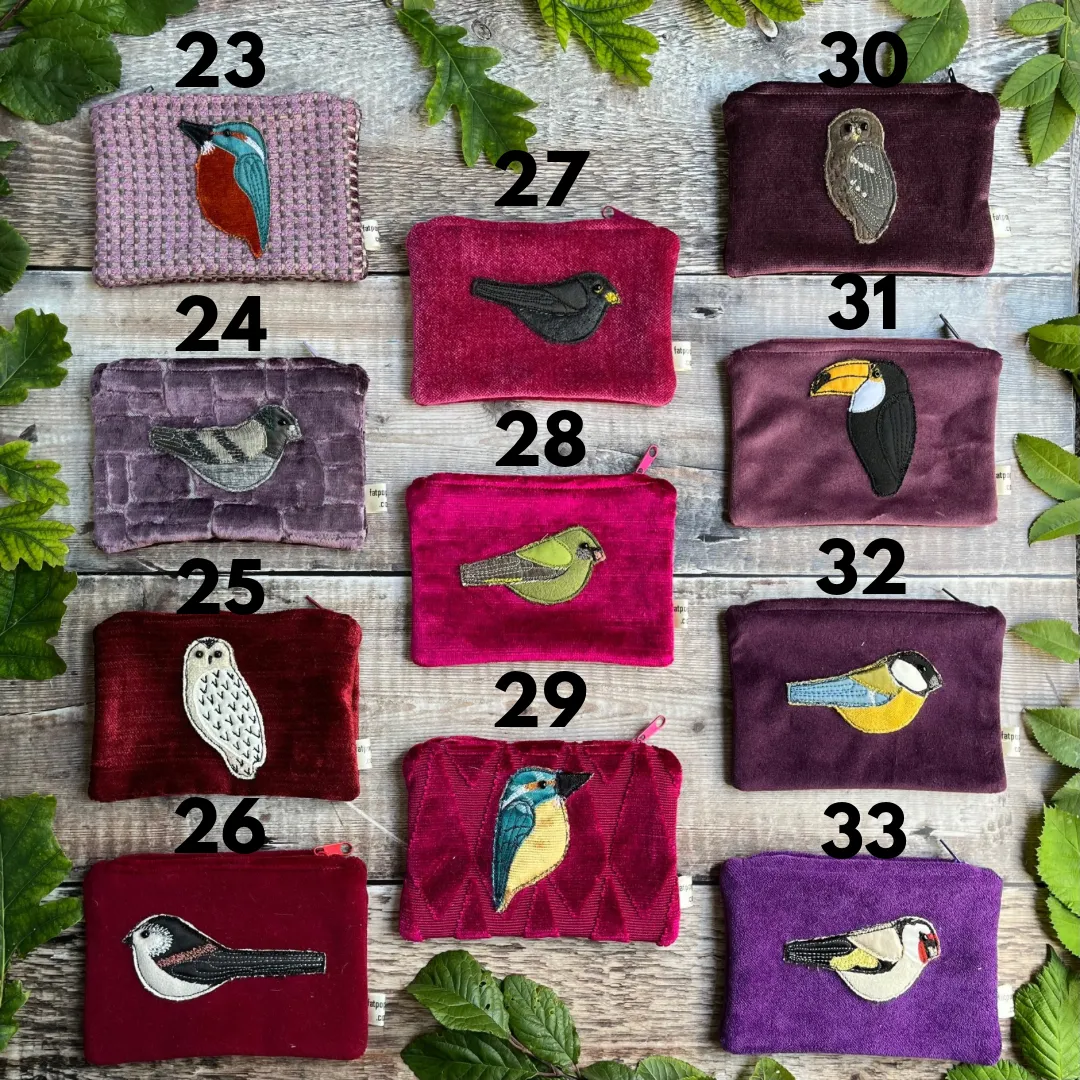 Coin purse - birds