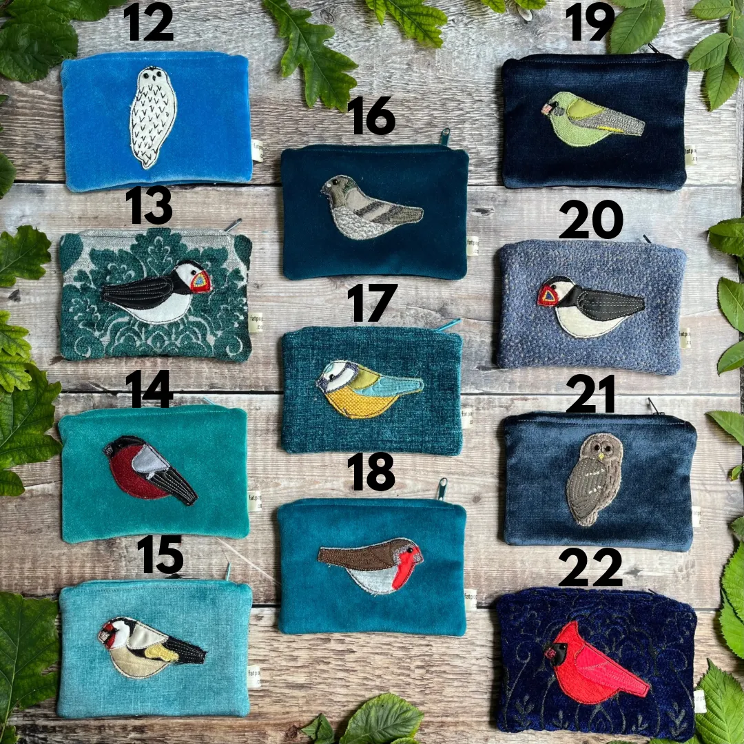 Coin purse - birds