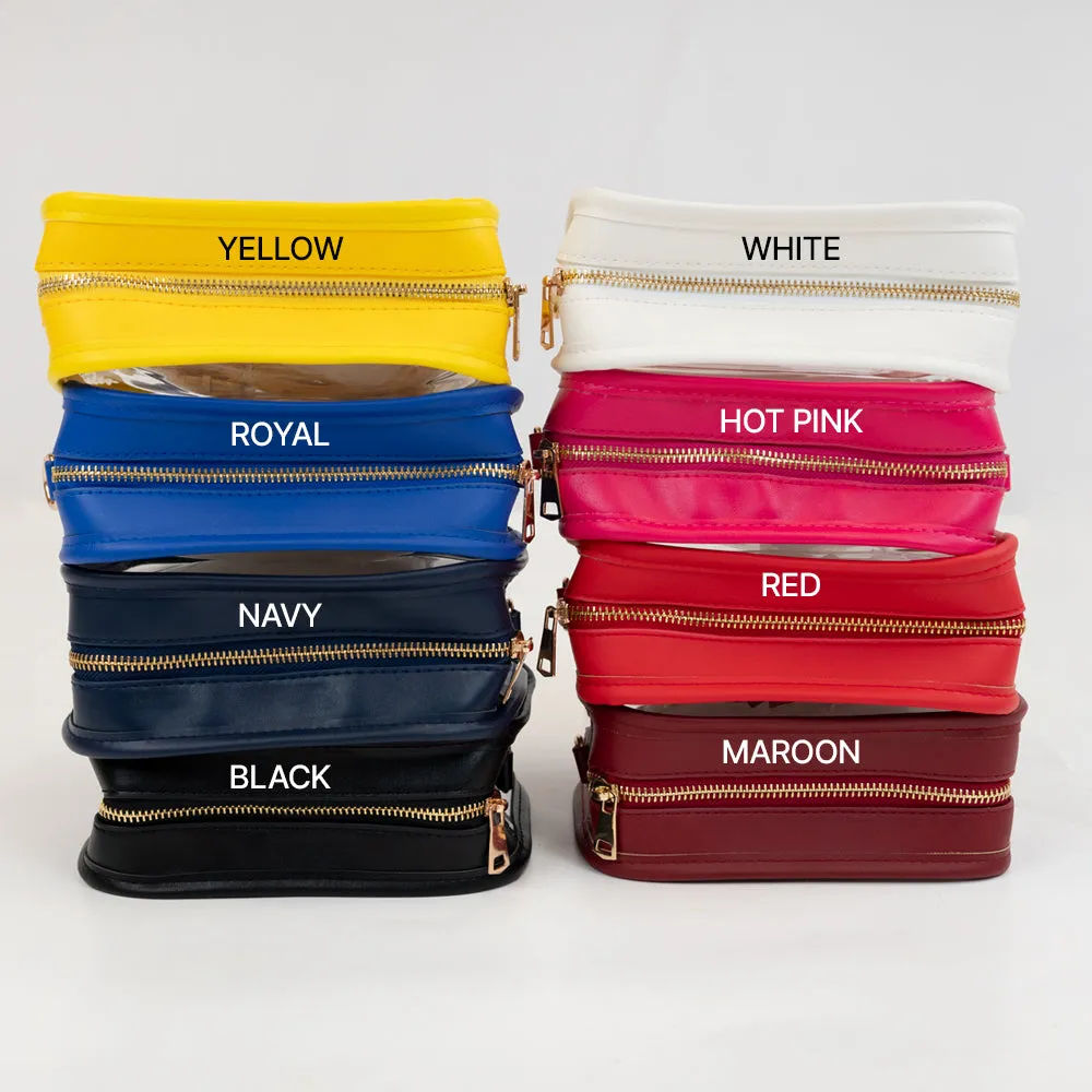 Custom Patch Stadium Purse