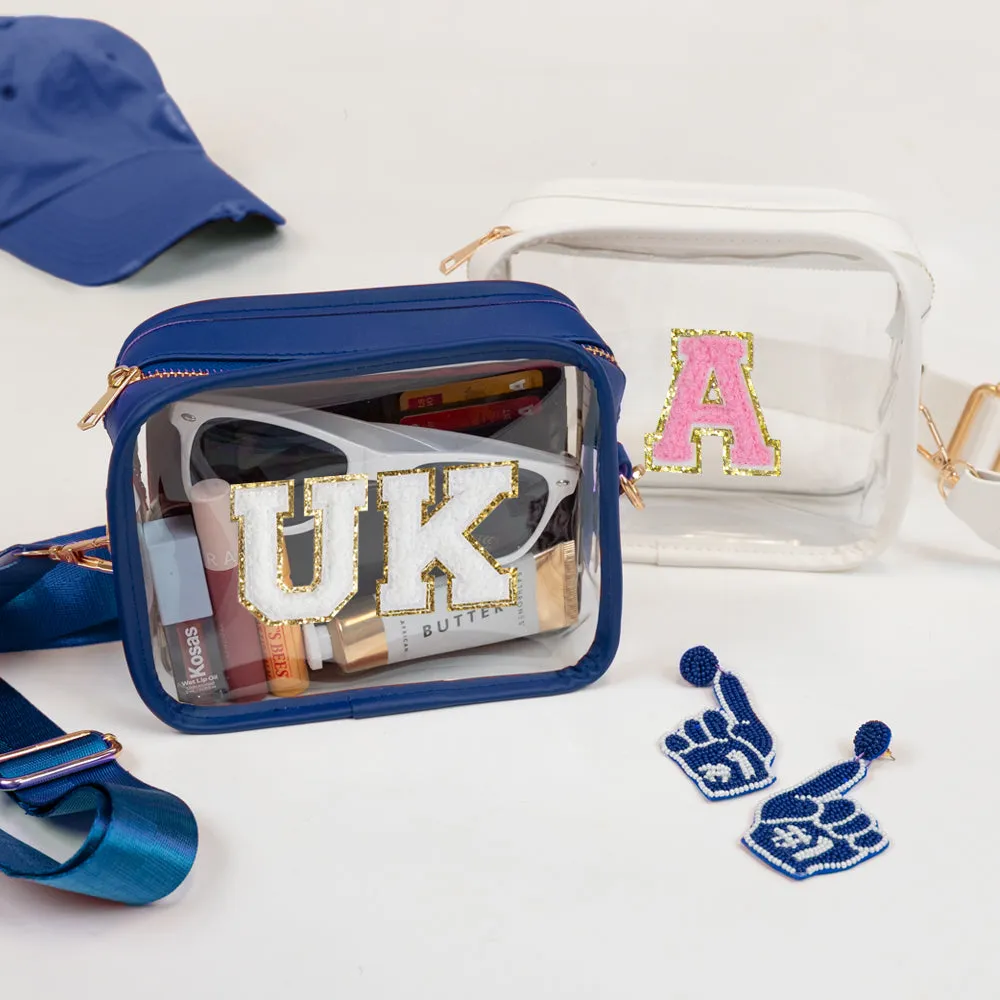 Custom Patch Stadium Purse