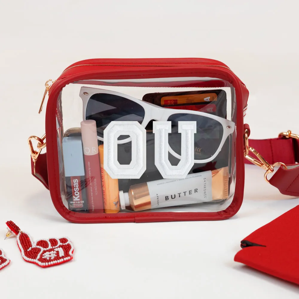 Custom Patch Stadium Purse