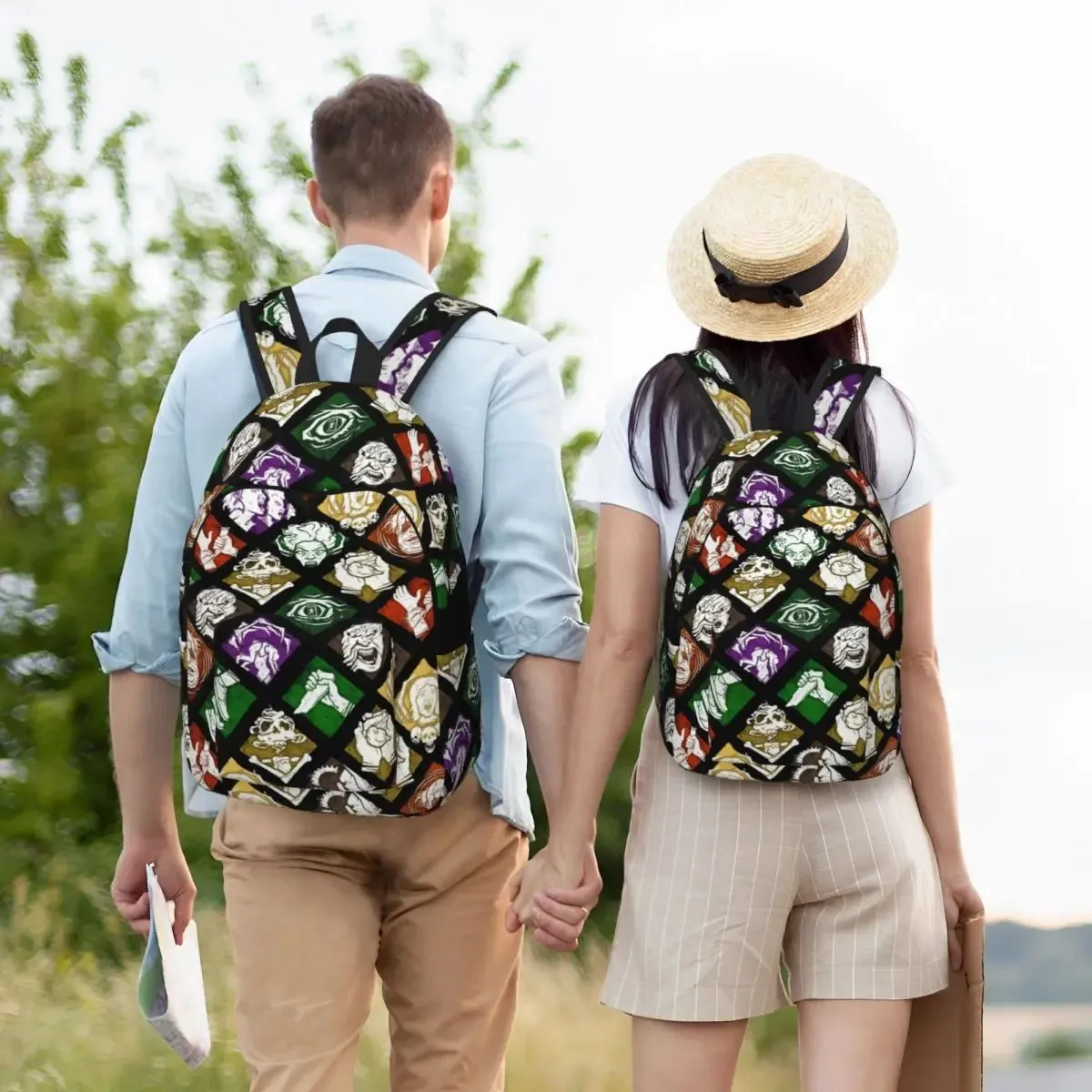 Explore the thrilling world of Dead by Daylight with this backpack