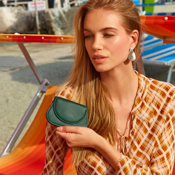 Eyes Wide Purse - Teal
