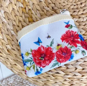Girl's Change-Purse "Field Flowers”