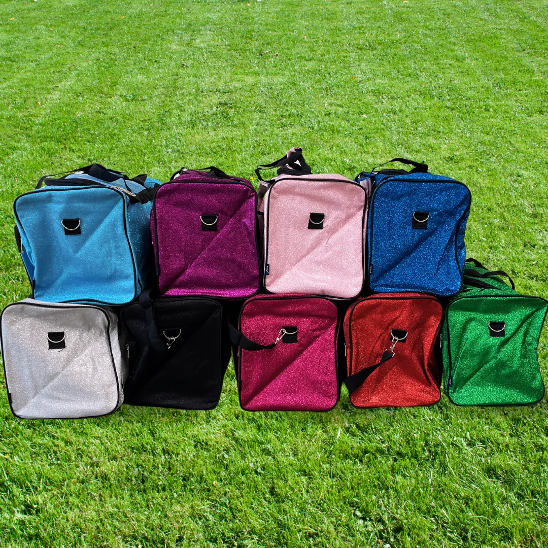 Hot Pink Glitter NGIL Canvas 20 Duffle Bag