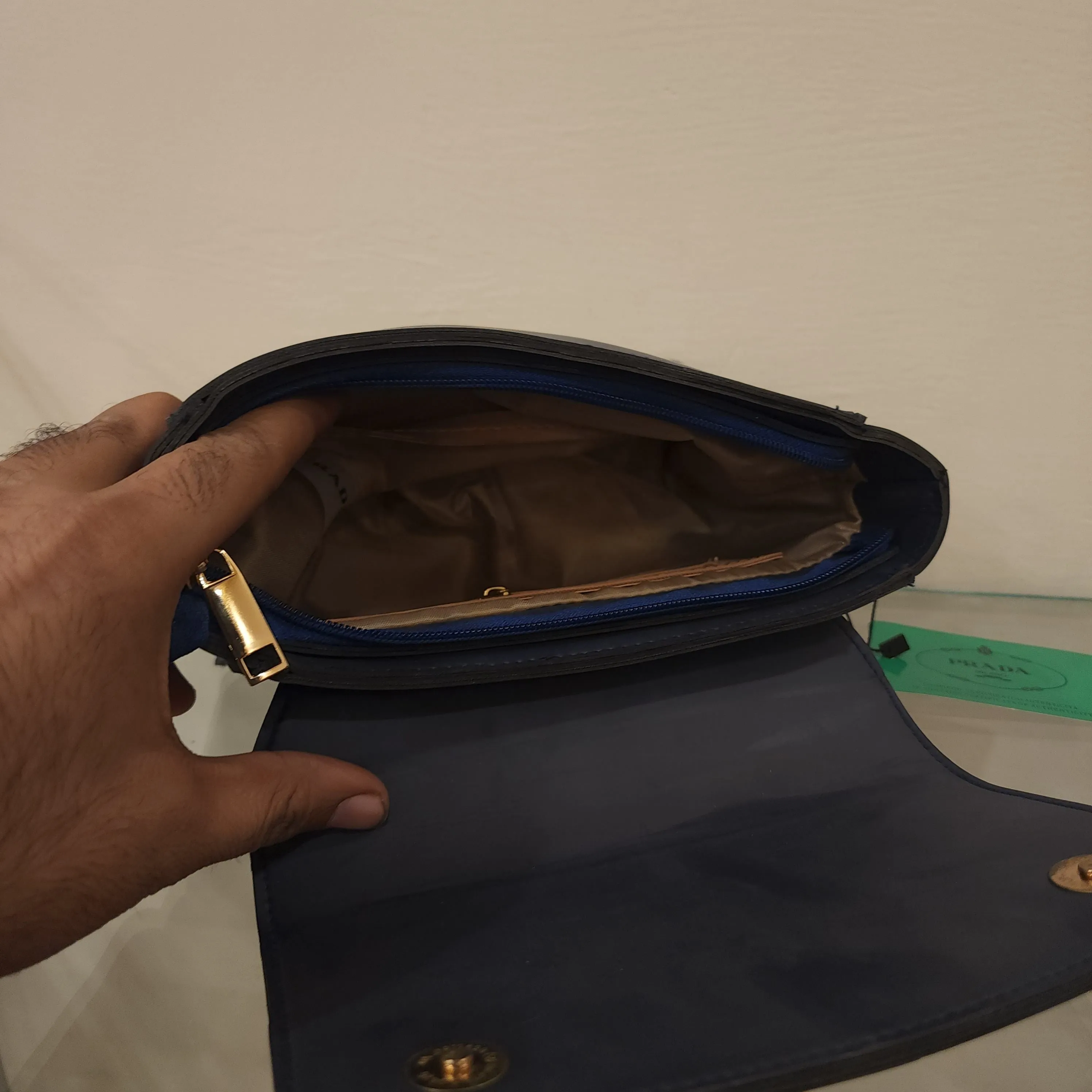 Navy Crossbody Bag