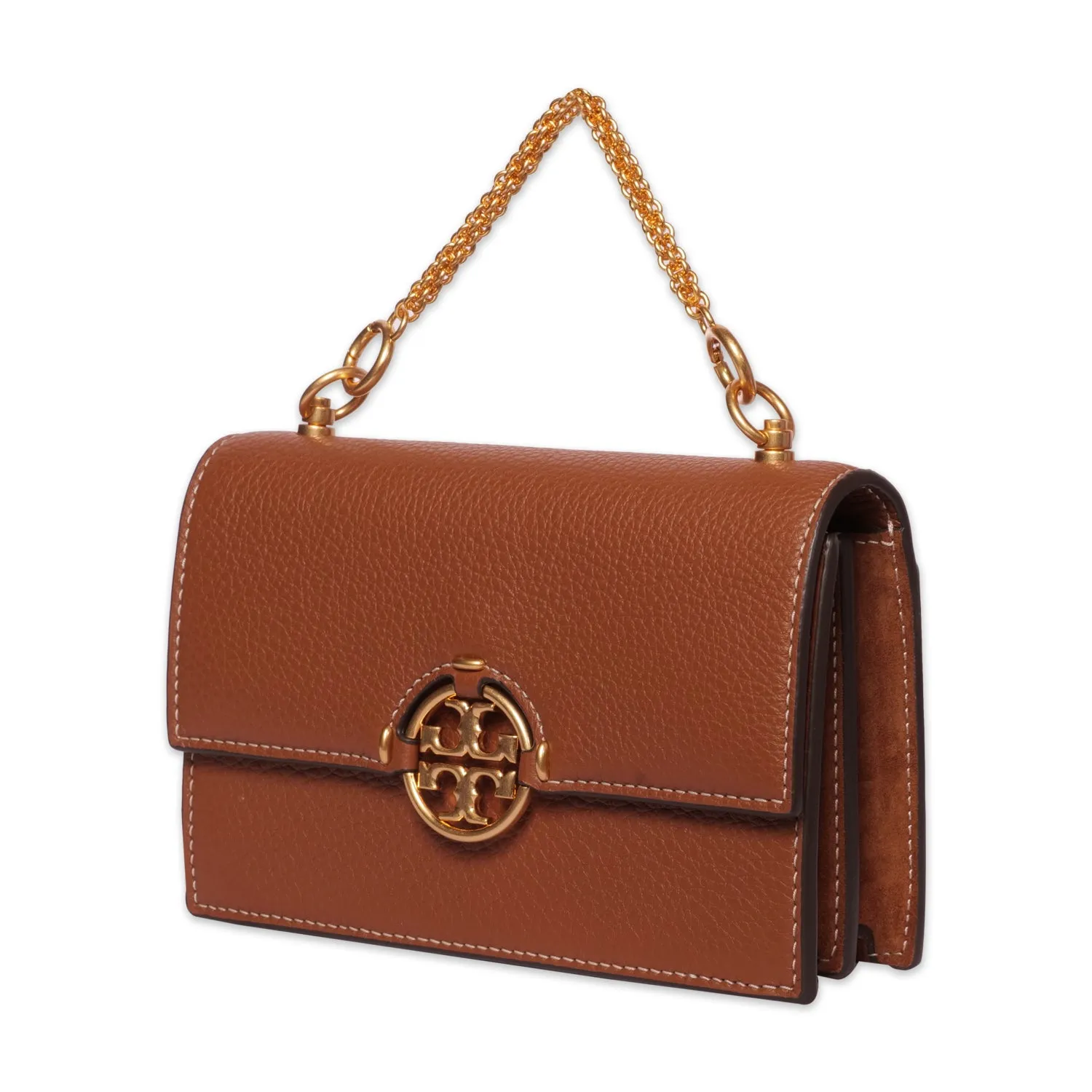 TORY BURCH CROSSBODY BAG IN LIGHT UMBER