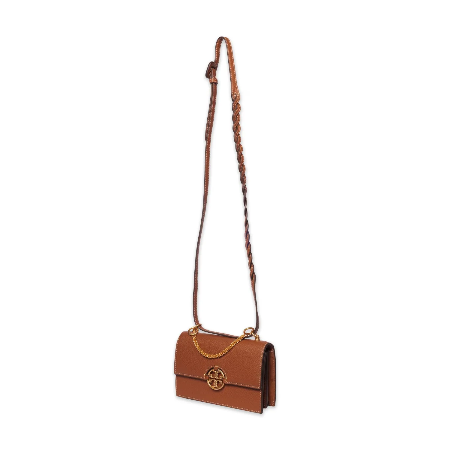 TORY BURCH CROSSBODY BAG IN LIGHT UMBER