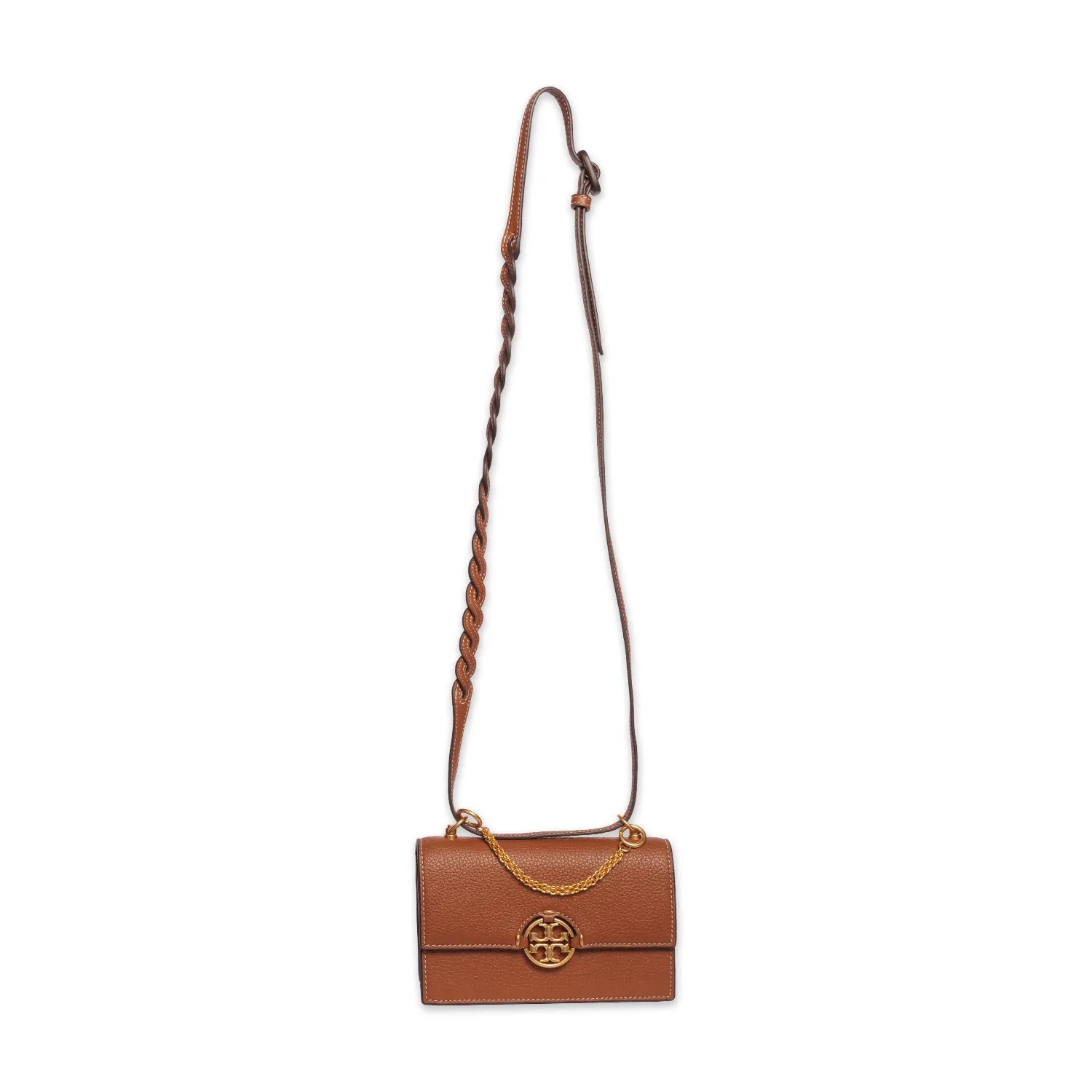 TORY BURCH CROSSBODY BAG IN LIGHT UMBER