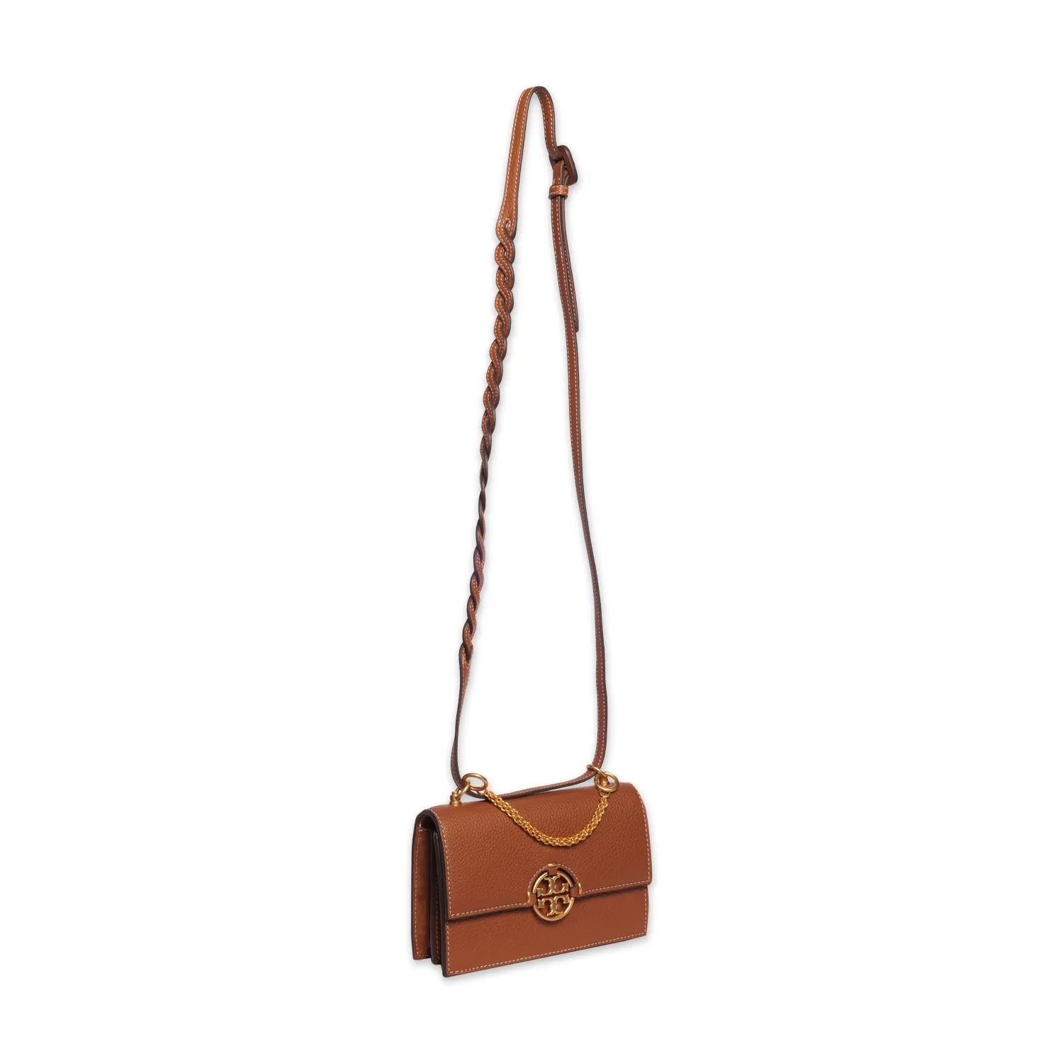 TORY BURCH CROSSBODY BAG IN LIGHT UMBER