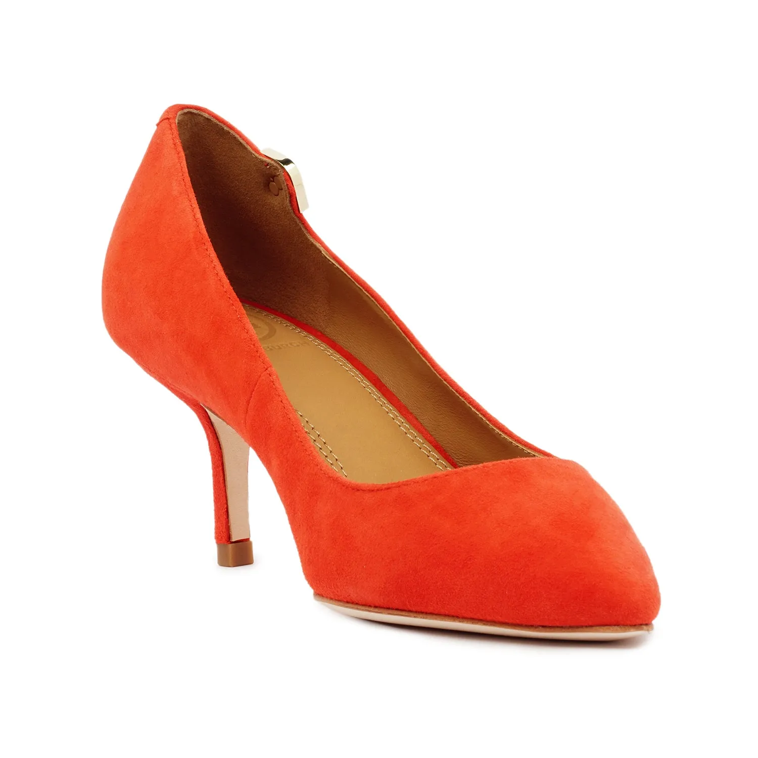 TORY BURCH ELIZABETH 65MM PUMP IN ORANGE