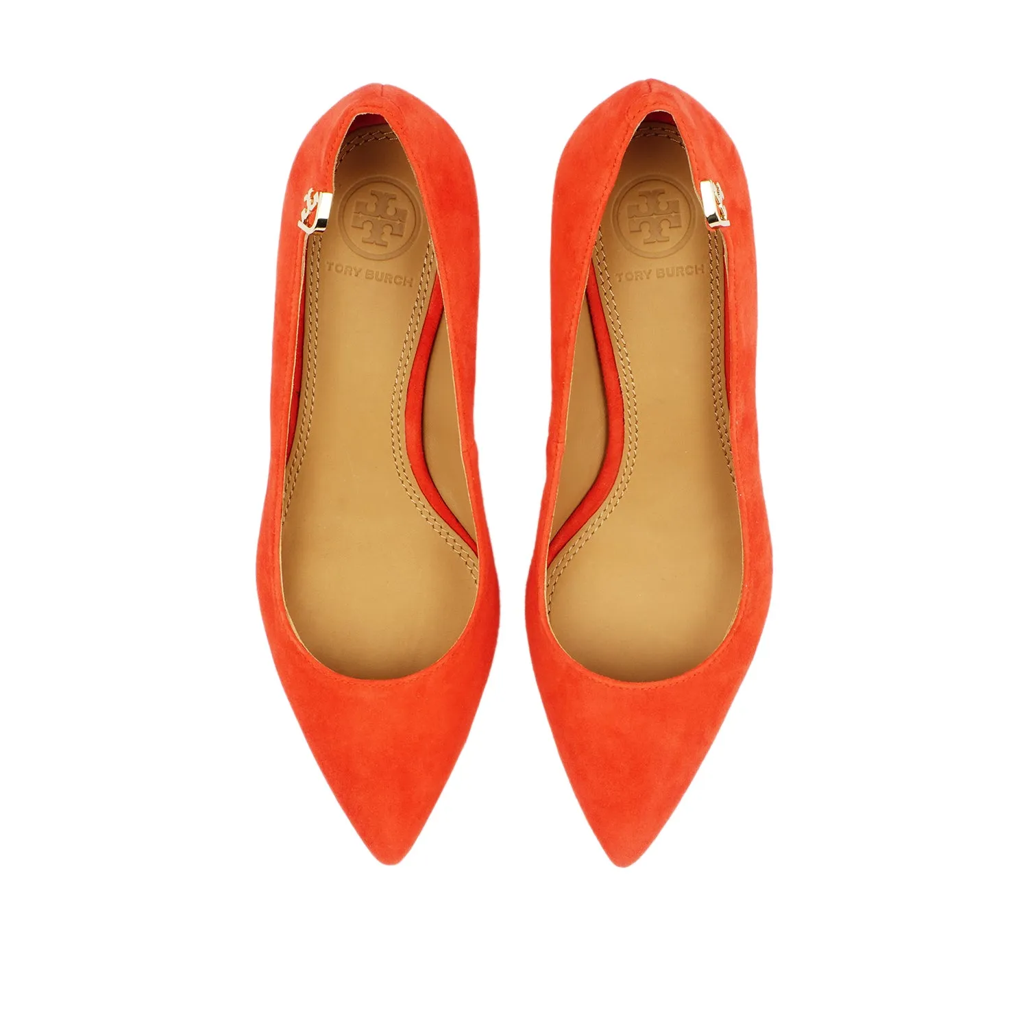TORY BURCH ELIZABETH 65MM PUMP IN ORANGE