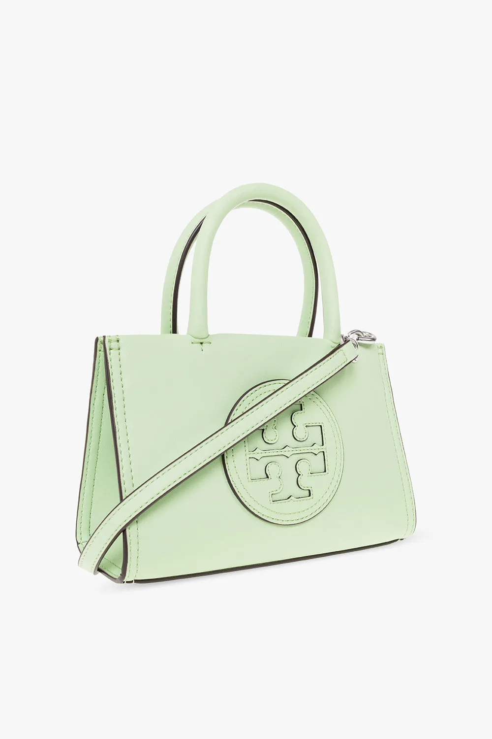 TORY BURCH MINI ELLA BIO TOTE BAG IN GREEN