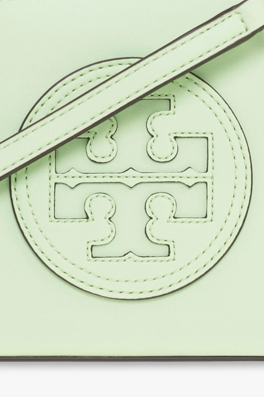 TORY BURCH MINI ELLA BIO TOTE BAG IN GREEN