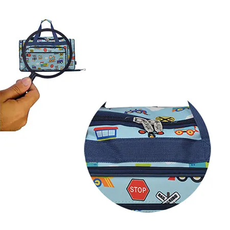 Train Print NGIL Canvas 23 Duffle Bag