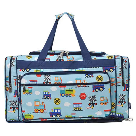 Train Print NGIL Canvas 23 Duffle Bag