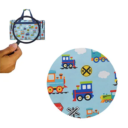 Train Print NGIL Canvas 23 Duffle Bag