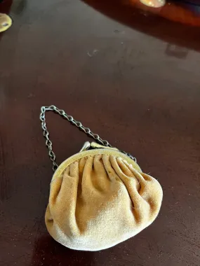 Vintage cloth change purse
