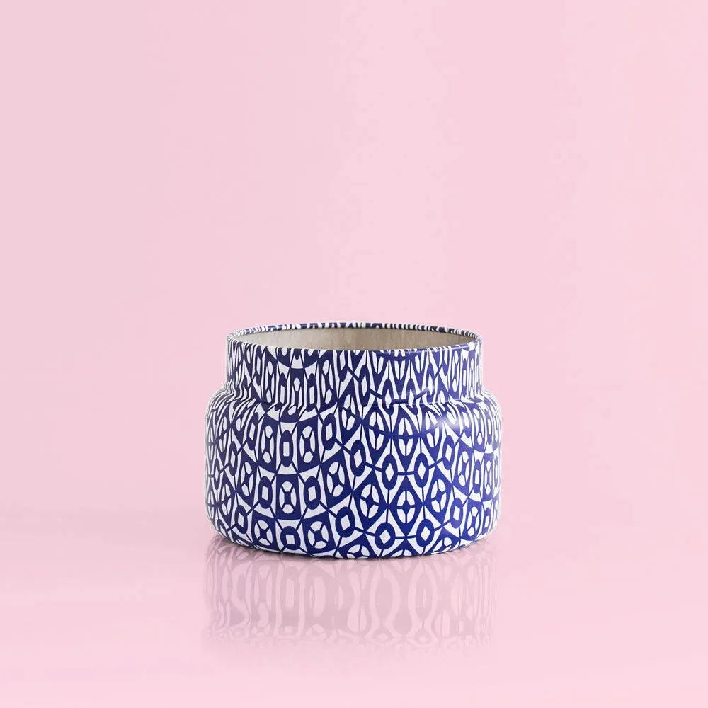 Volcano Signature Blue Mini Tin Candle 3 ounces by Capri Blue